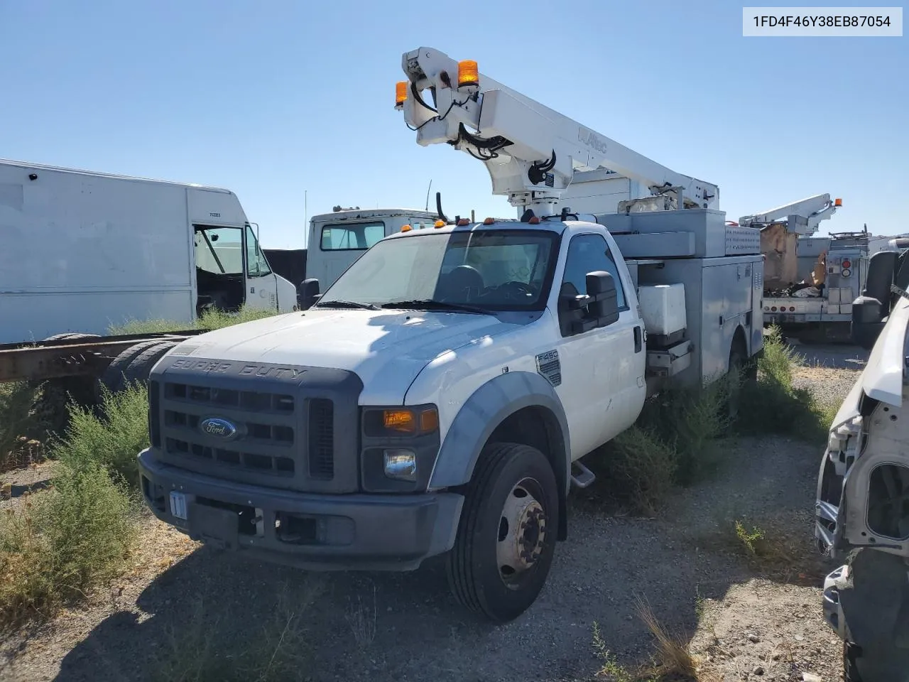 2008 Ford F450 Super Duty VIN: 1FD4F46Y38EB87054 Lot: 72054084