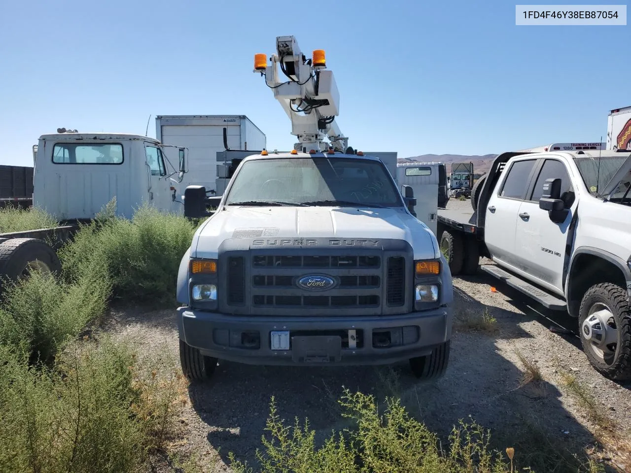 2008 Ford F450 Super Duty VIN: 1FD4F46Y38EB87054 Lot: 72054084