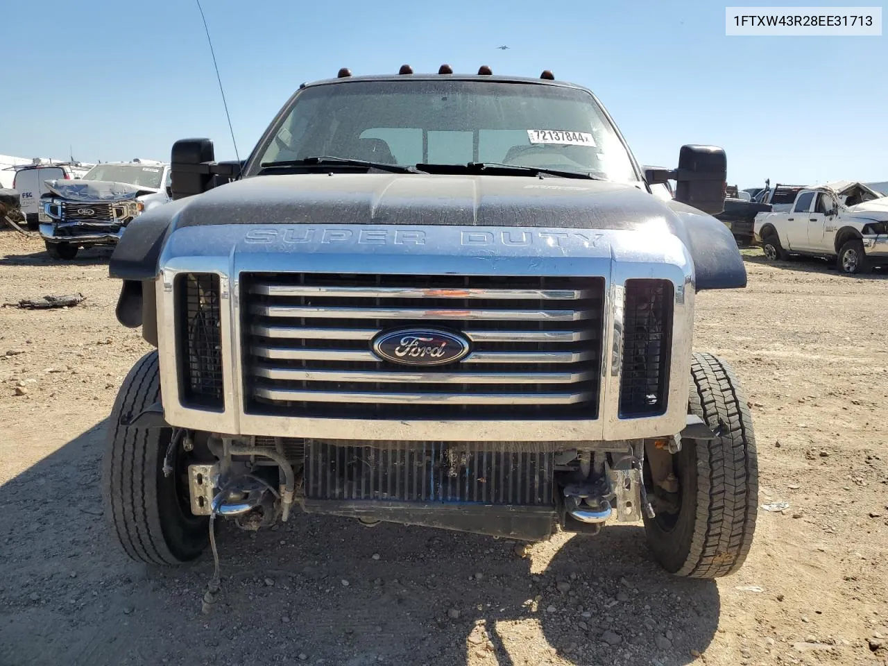 2008 Ford F450 Super Duty VIN: 1FTXW43R28EE31713 Lot: 72137844