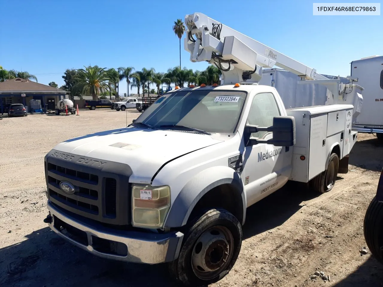 2008 Ford F450 Super Duty VIN: 1FDXF46R68EC79863 Lot: 73232204