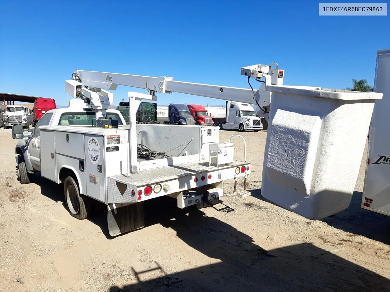 2008 Ford F450 Super Duty VIN: 1FDXF46R68EC79863 Lot: 73232204