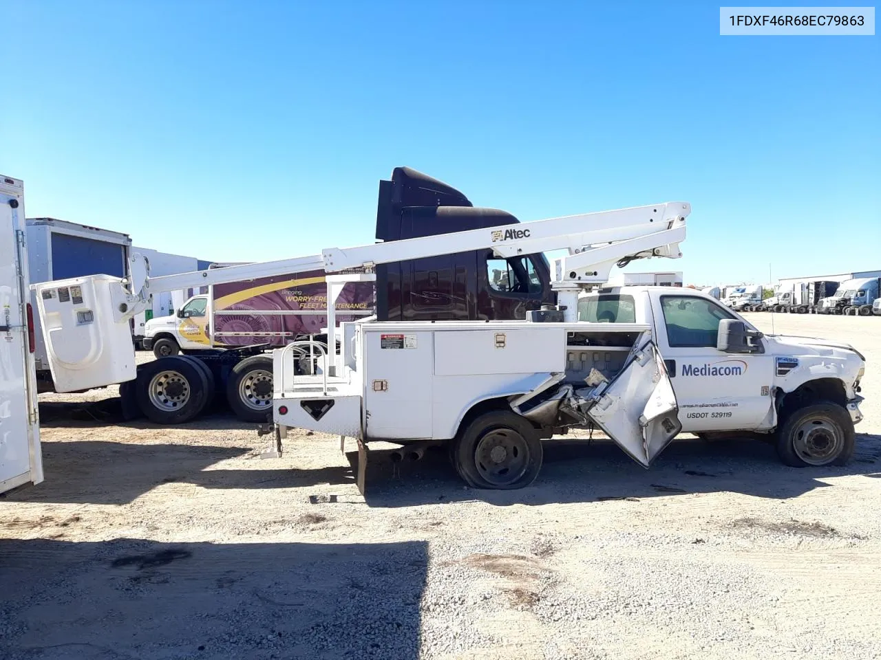 2008 Ford F450 Super Duty VIN: 1FDXF46R68EC79863 Lot: 73232204