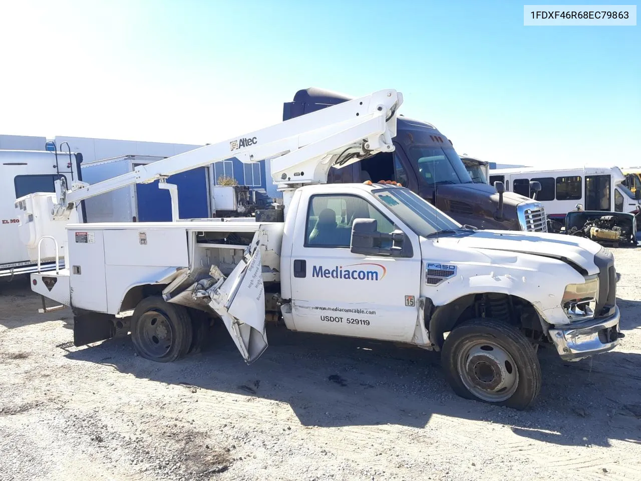 2008 Ford F450 Super Duty VIN: 1FDXF46R68EC79863 Lot: 73232204