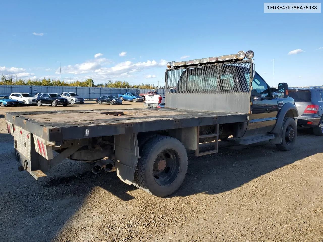 2008 Ford F450 Super Duty VIN: 1FDXF47R78EA76933 Lot: 73363104