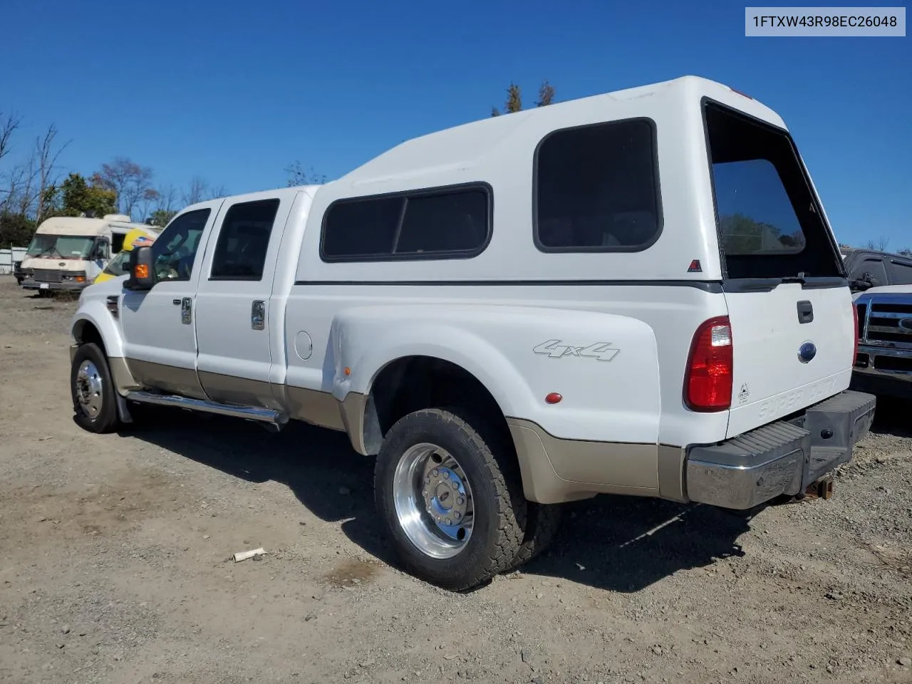 2008 Ford F450 Super Duty VIN: 1FTXW43R98EC26048 Lot: 75148294