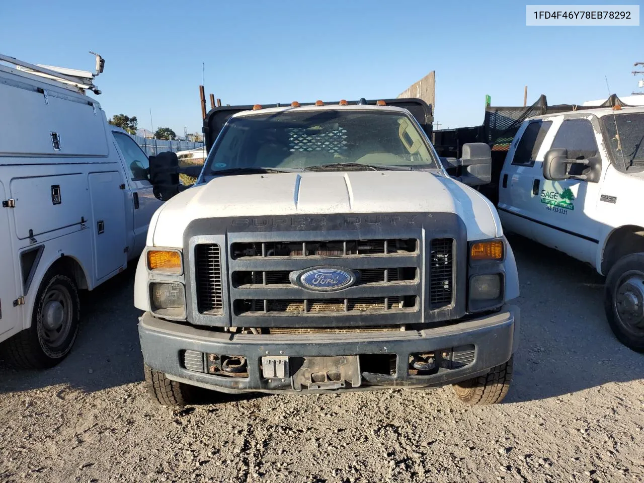 2008 Ford F450 Super Duty VIN: 1FD4F46Y78EB78292 Lot: 75560264