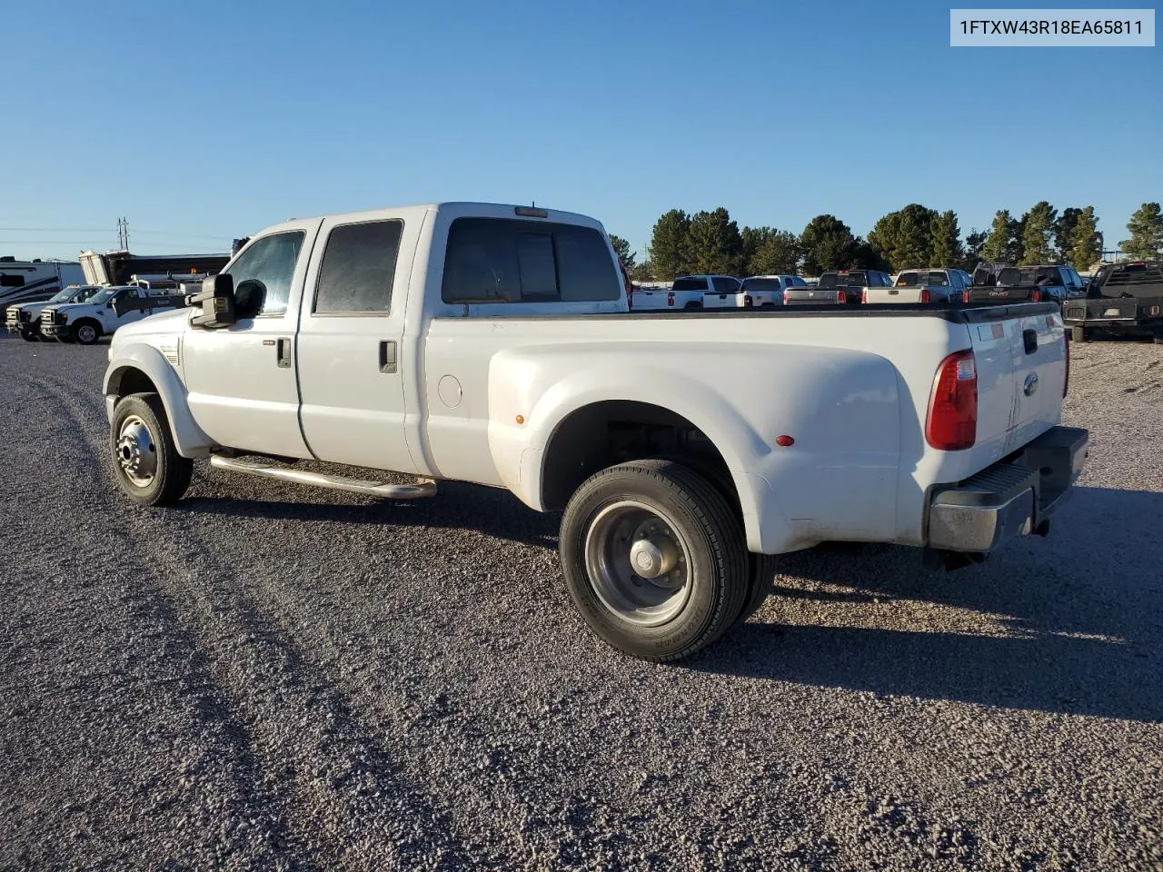 2008 Ford F450 Super Duty VIN: 1FTXW43R18EA65811 Lot: 76207724