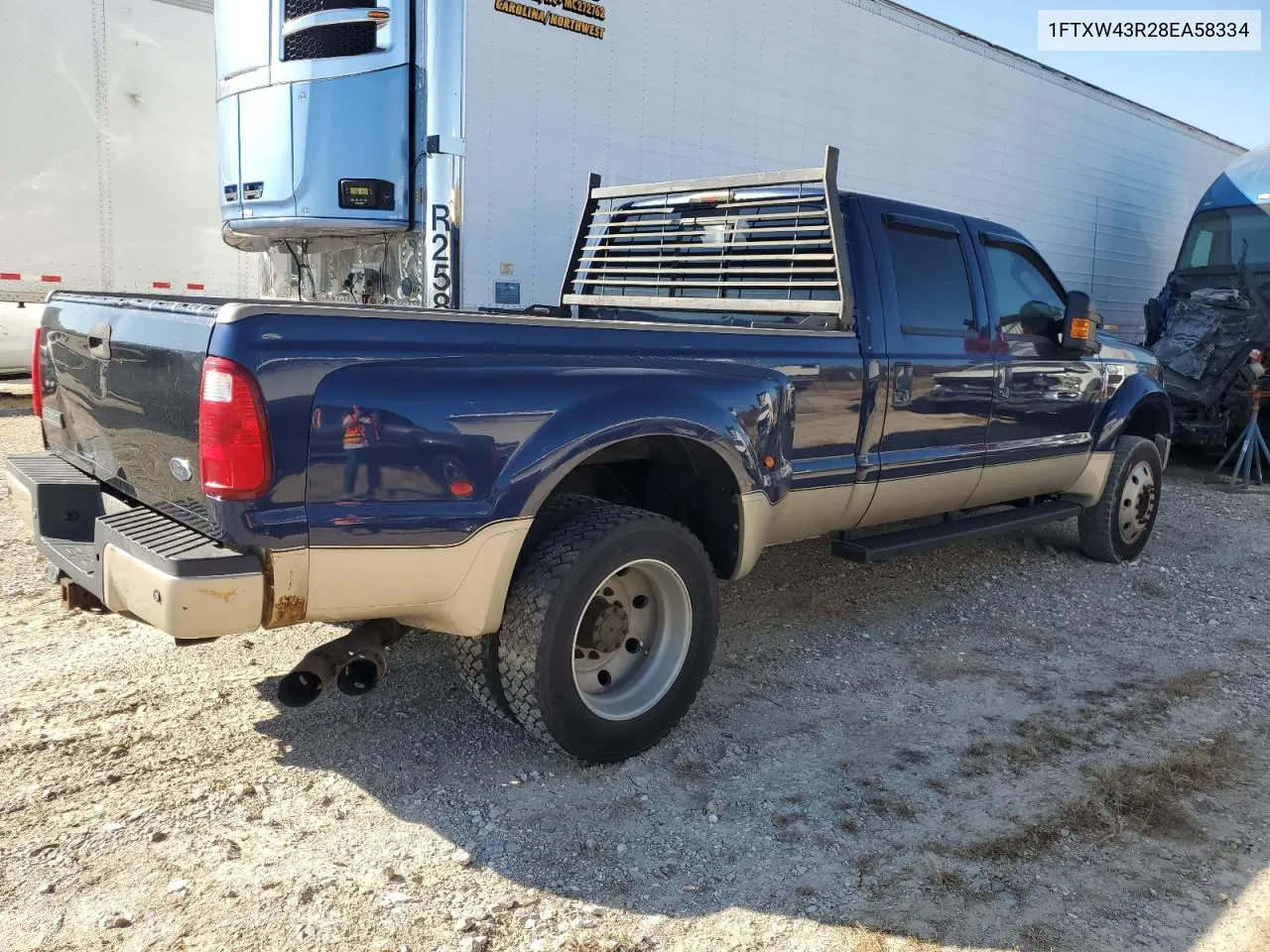 2008 Ford F450 Super Duty VIN: 1FTXW43R28EA58334 Lot: 76755994