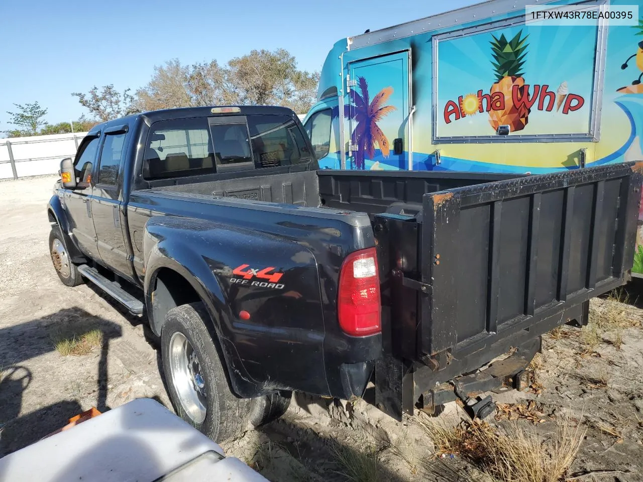 2008 Ford F450 Super Duty VIN: 1FTXW43R78EA00395 Lot: 77092114