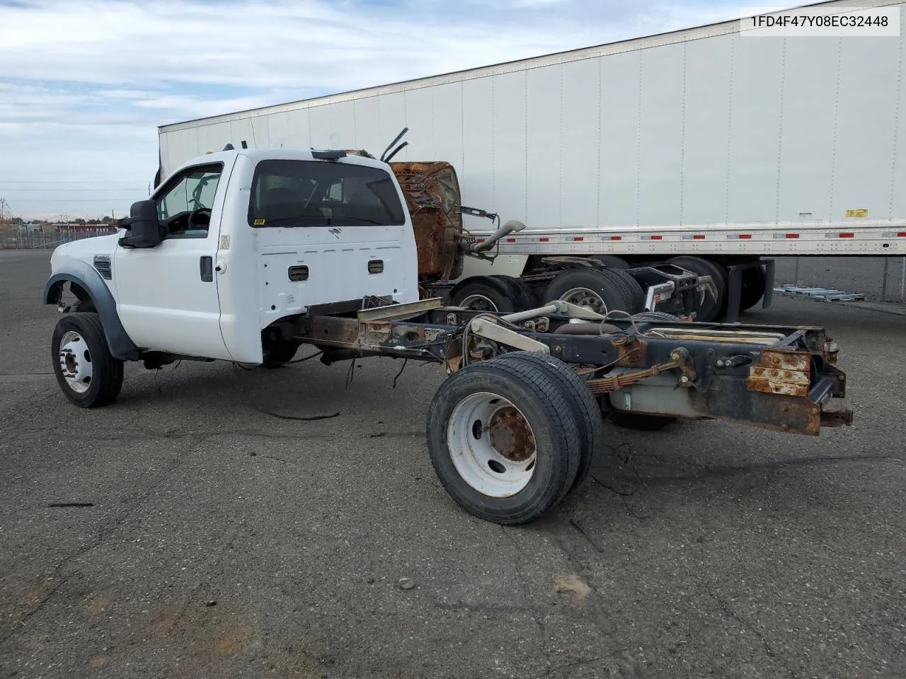 2008 Ford F450 Super Duty VIN: 1FD4F47Y08EC32448 Lot: 78465034