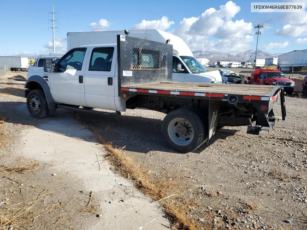 2008 Ford F450 Super Duty VIN: 1FDXW46R68EB77639 Lot: 78534924