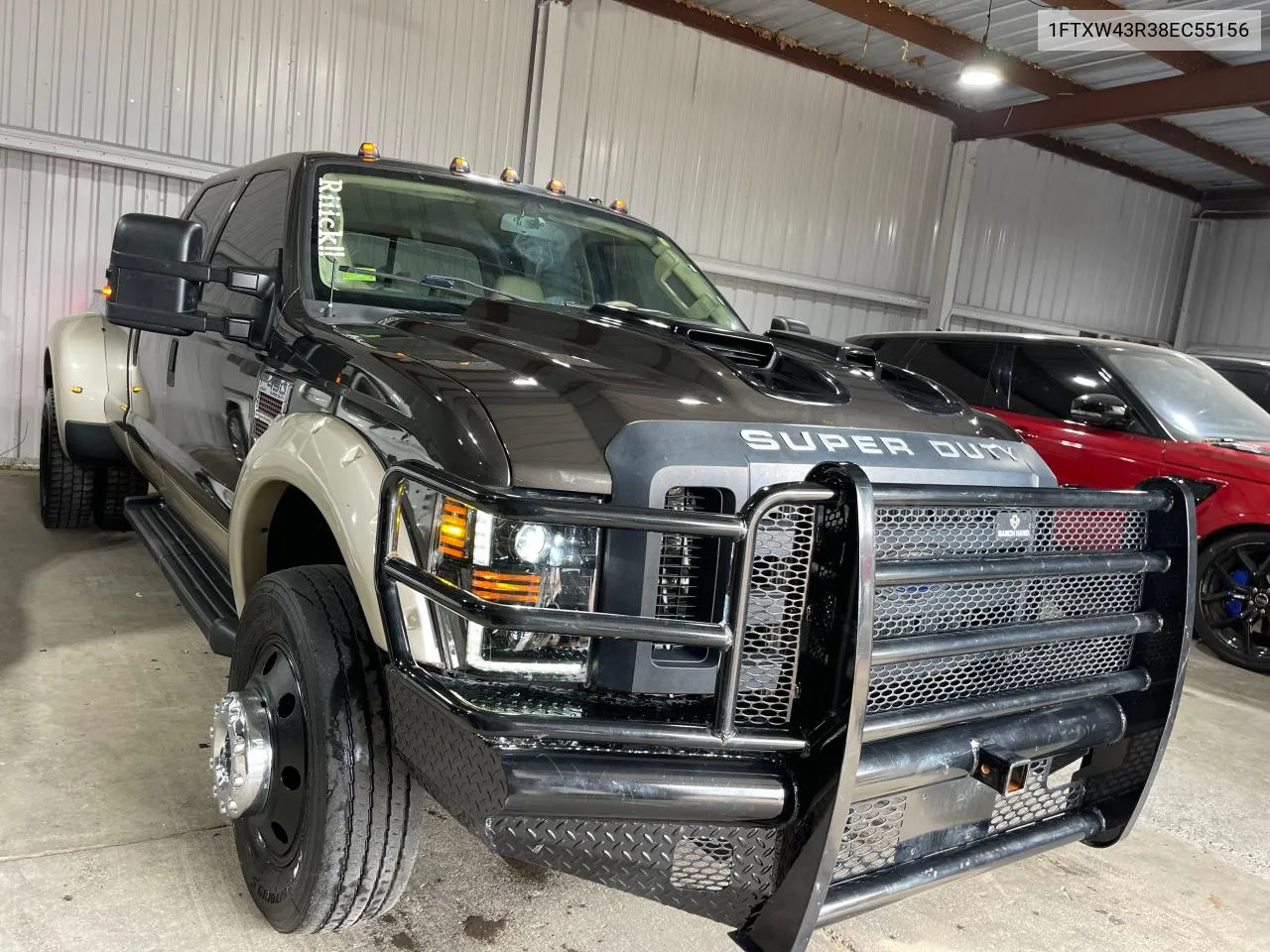 2008 Ford F450 Super Duty VIN: 1FTXW43R38EC55156 Lot: 78963114