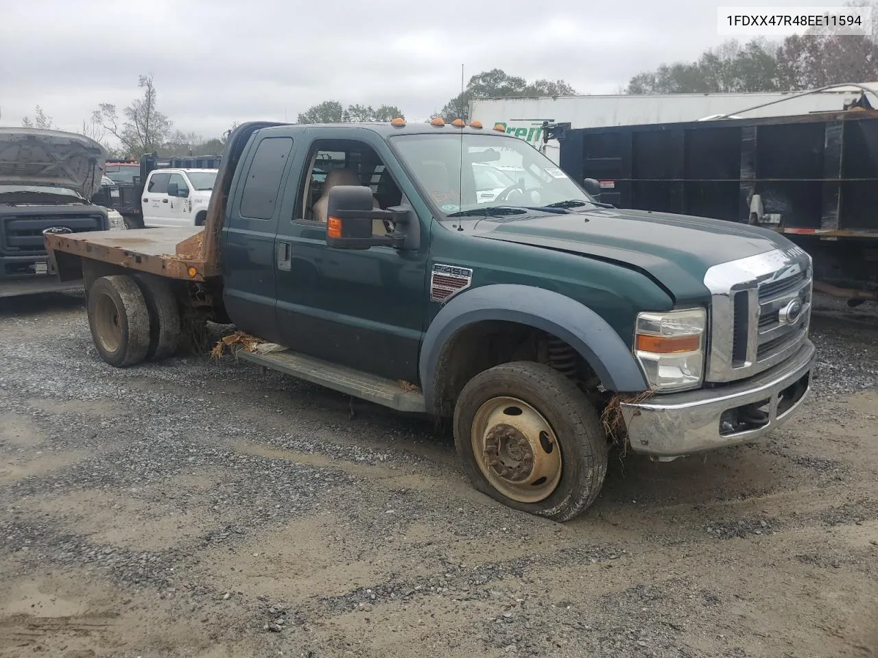 2008 Ford F450 Super Duty VIN: 1FDXX47R48EE11594 Lot: 79069654