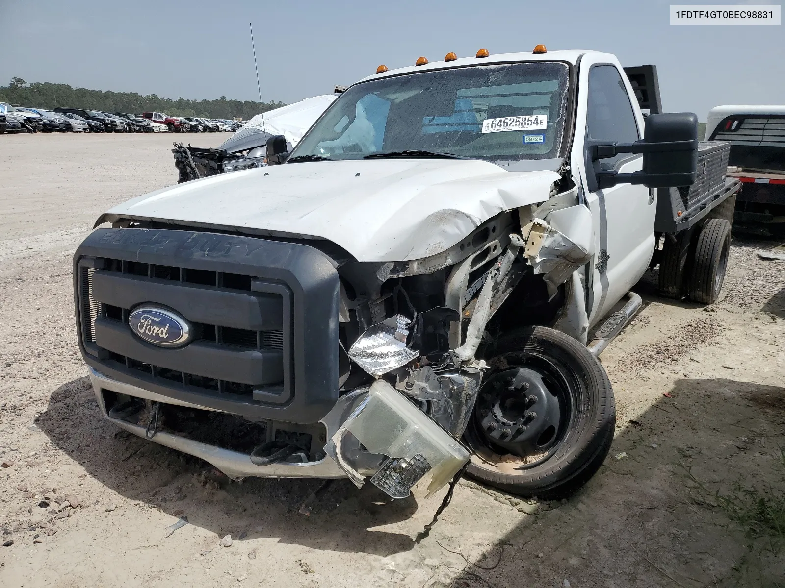 2011 Ford F450 Super Duty VIN: 1FDTF4GT0BEC98831 Lot: 64625854