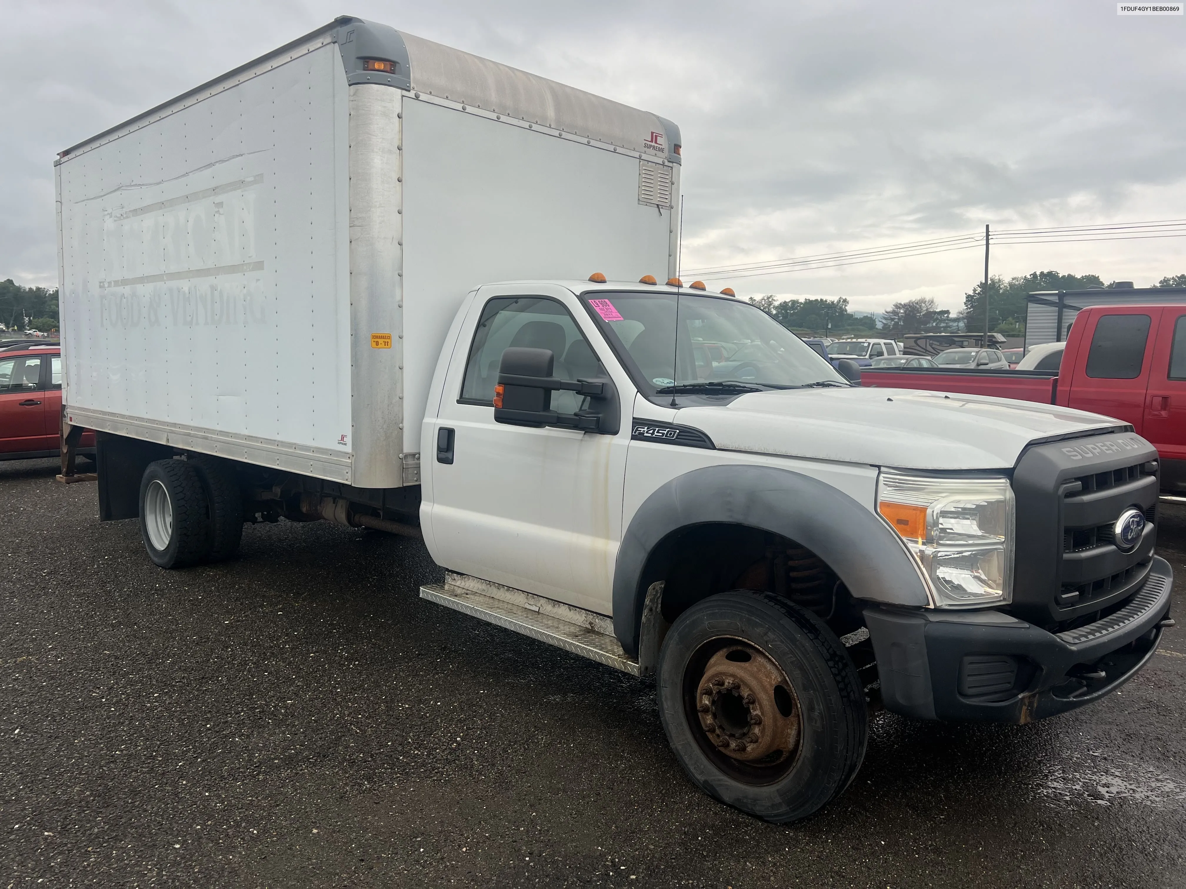 2011 Ford F450 Super Duty VIN: 1FDUF4GY1BEB00869 Lot: 65829264