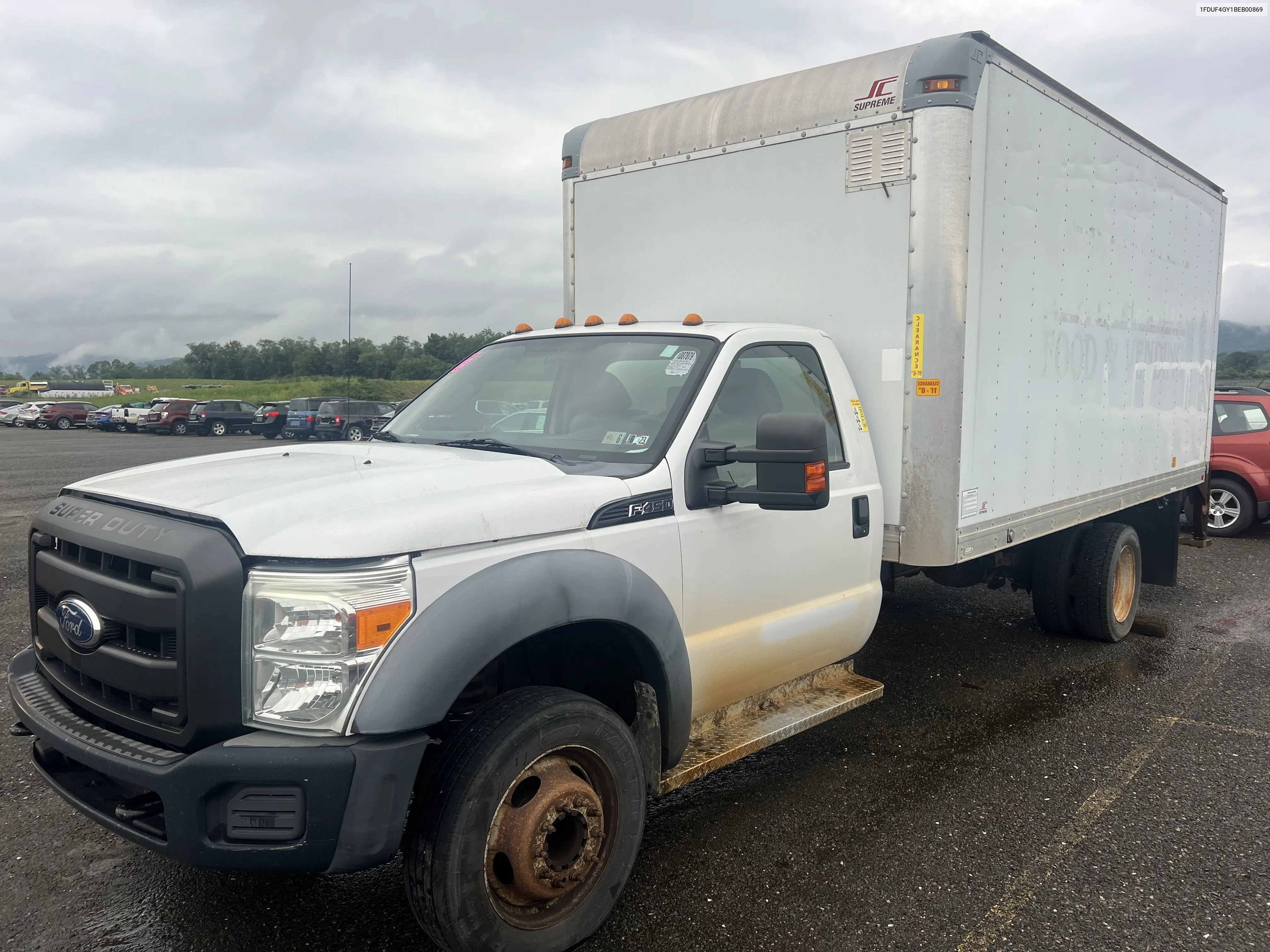 2011 Ford F450 Super Duty VIN: 1FDUF4GY1BEB00869 Lot: 65829264