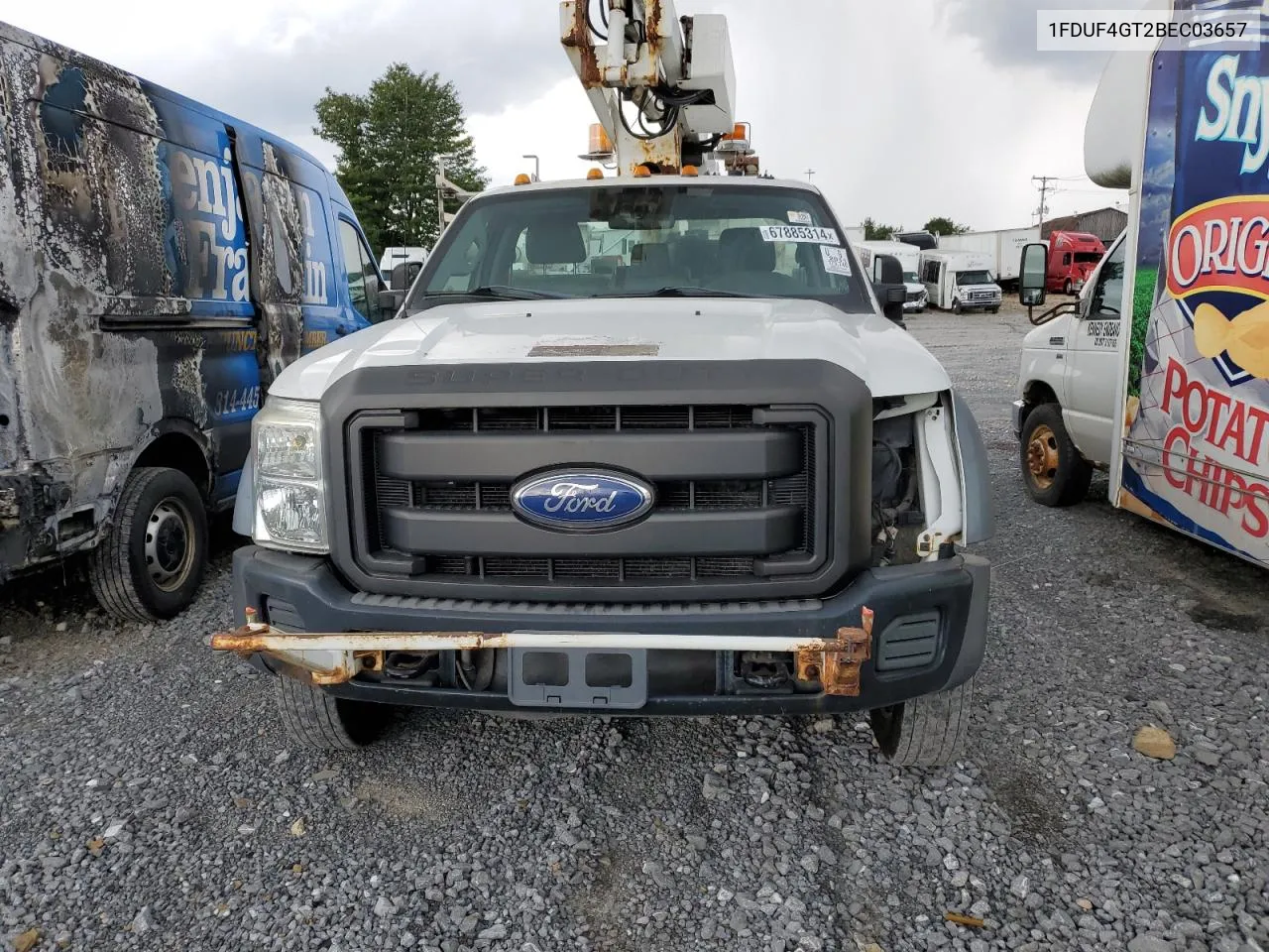 2011 Ford F450 Super Duty VIN: 1FDUF4GT2BEC03657 Lot: 67885314