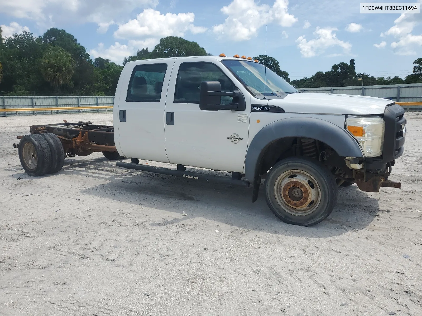 1FD0W4HT8BEC11694 2011 Ford F450 Super Duty