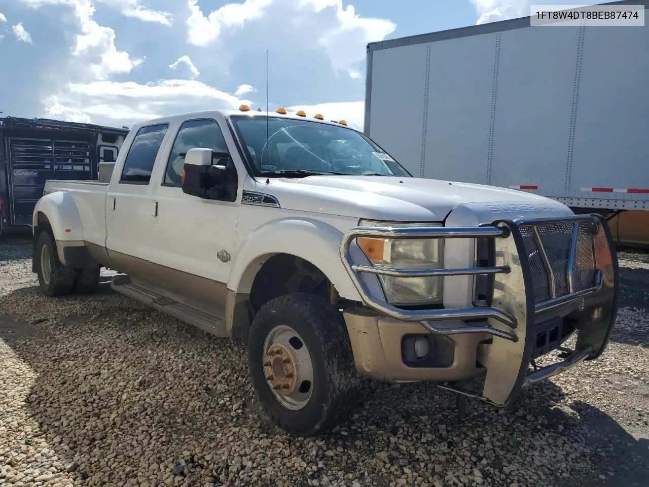 2011 Ford F450 Super Duty VIN: 1FT8W4DT8BEB87474 Lot: 69056494