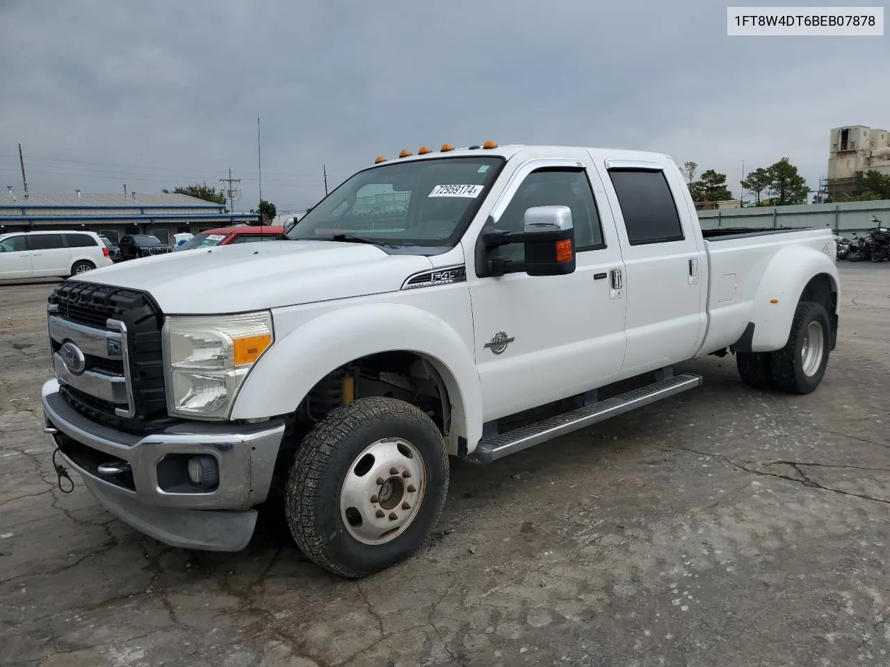 2011 Ford F450 Super Duty VIN: 1FT8W4DT6BEB07878 Lot: 72959174