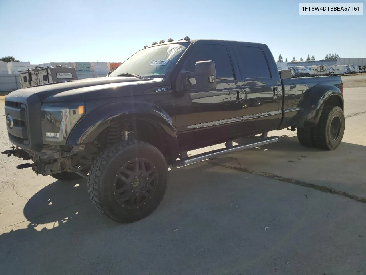 2011 Ford F450 Super Duty VIN: 1FT8W4DT3BEA57151 Lot: 73196194