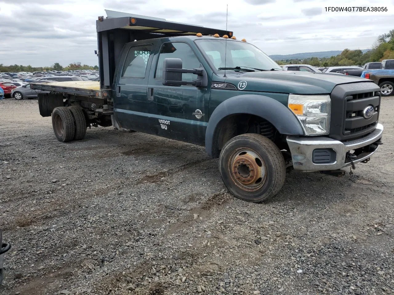 2011 Ford F450 Super Duty VIN: 1FD0W4GT7BEA38056 Lot: 74461334