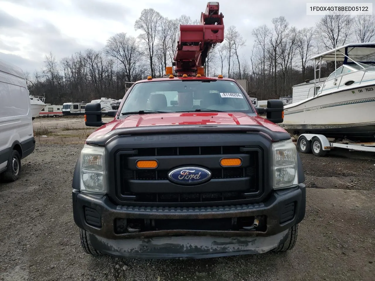 2011 Ford F450 Super Duty VIN: 1FD0X4GT8BED05122 Lot: 81146204