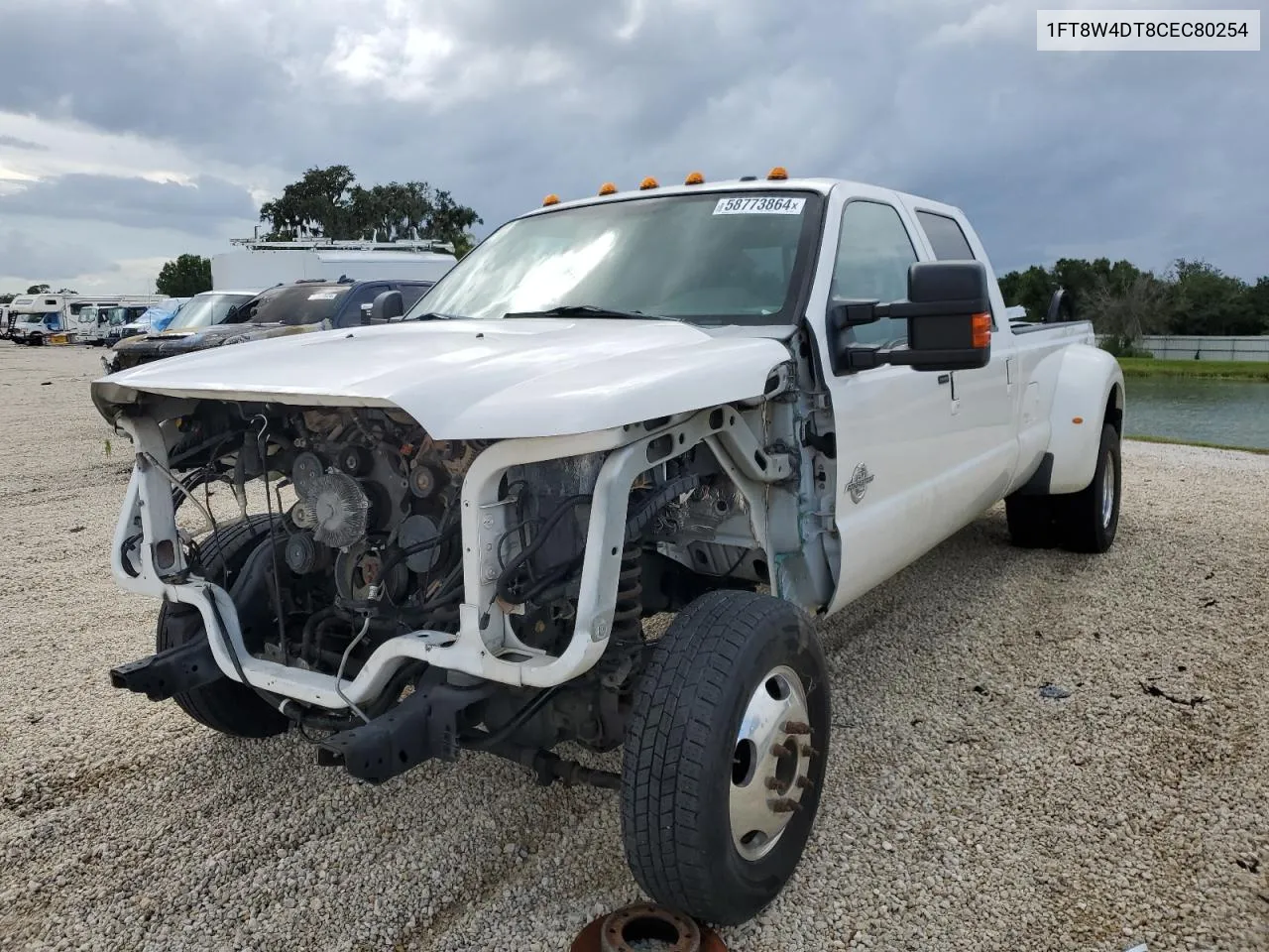 2012 Ford F450 Super Duty VIN: 1FT8W4DT8CEC80254 Lot: 58773864