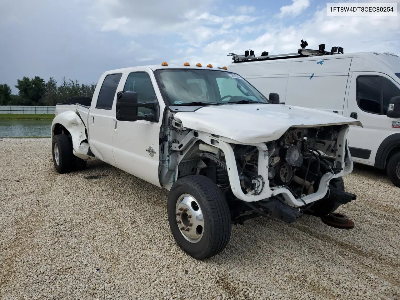 2012 Ford F450 Super Duty VIN: 1FT8W4DT8CEC80254 Lot: 58773864