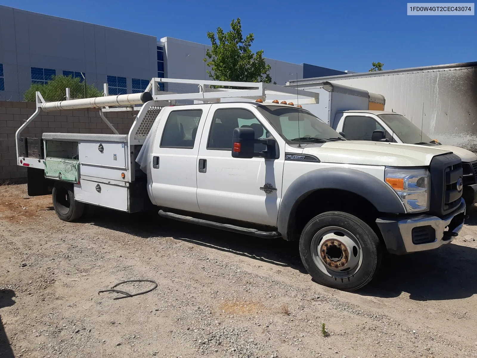 2012 Ford F450 Super Duty VIN: 1FD0W4GT2CEC43074 Lot: 63923074