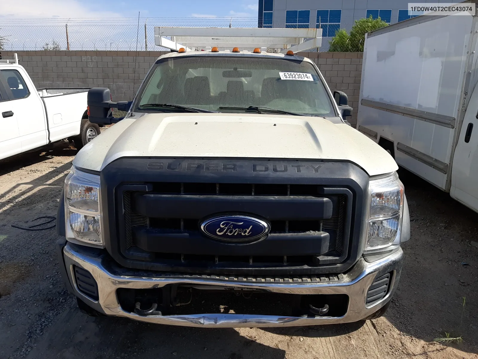 2012 Ford F450 Super Duty VIN: 1FD0W4GT2CEC43074 Lot: 63923074