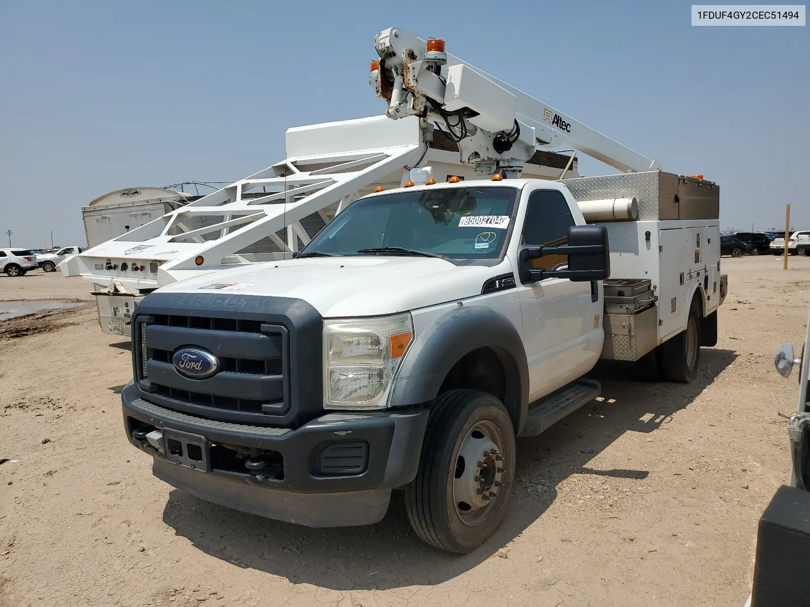 1FDUF4GY2CEC51494 2012 Ford F450 Super Duty