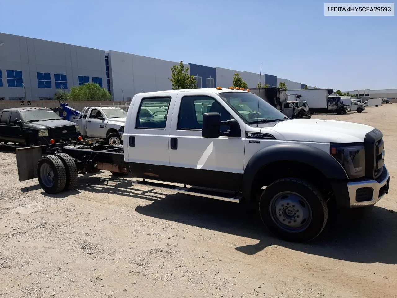 1FD0W4HY5CEA29593 2012 Ford F450 Super Duty