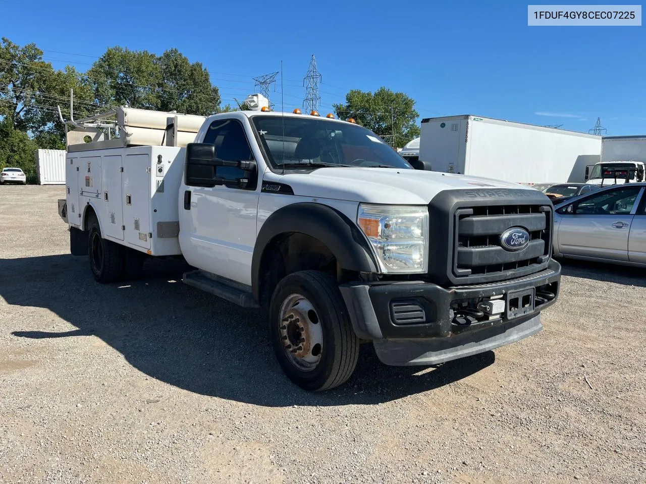 2012 Ford F450 Super Duty VIN: 1FDUF4GY8CEC07225 Lot: 70366494