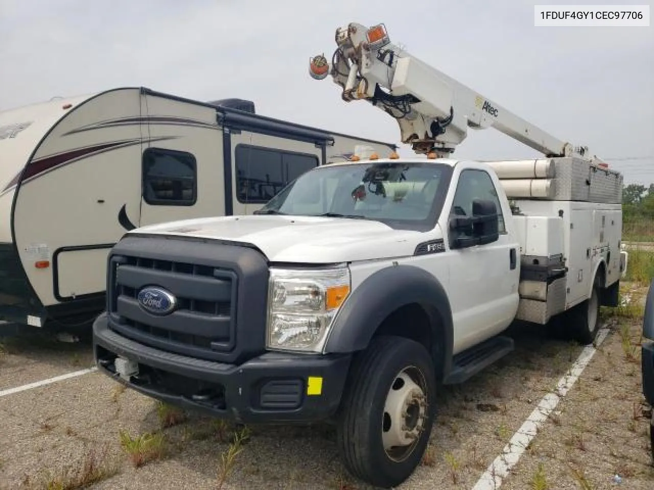 2012 Ford F450 Super Duty VIN: 1FDUF4GY1CEC97706 Lot: 73559384