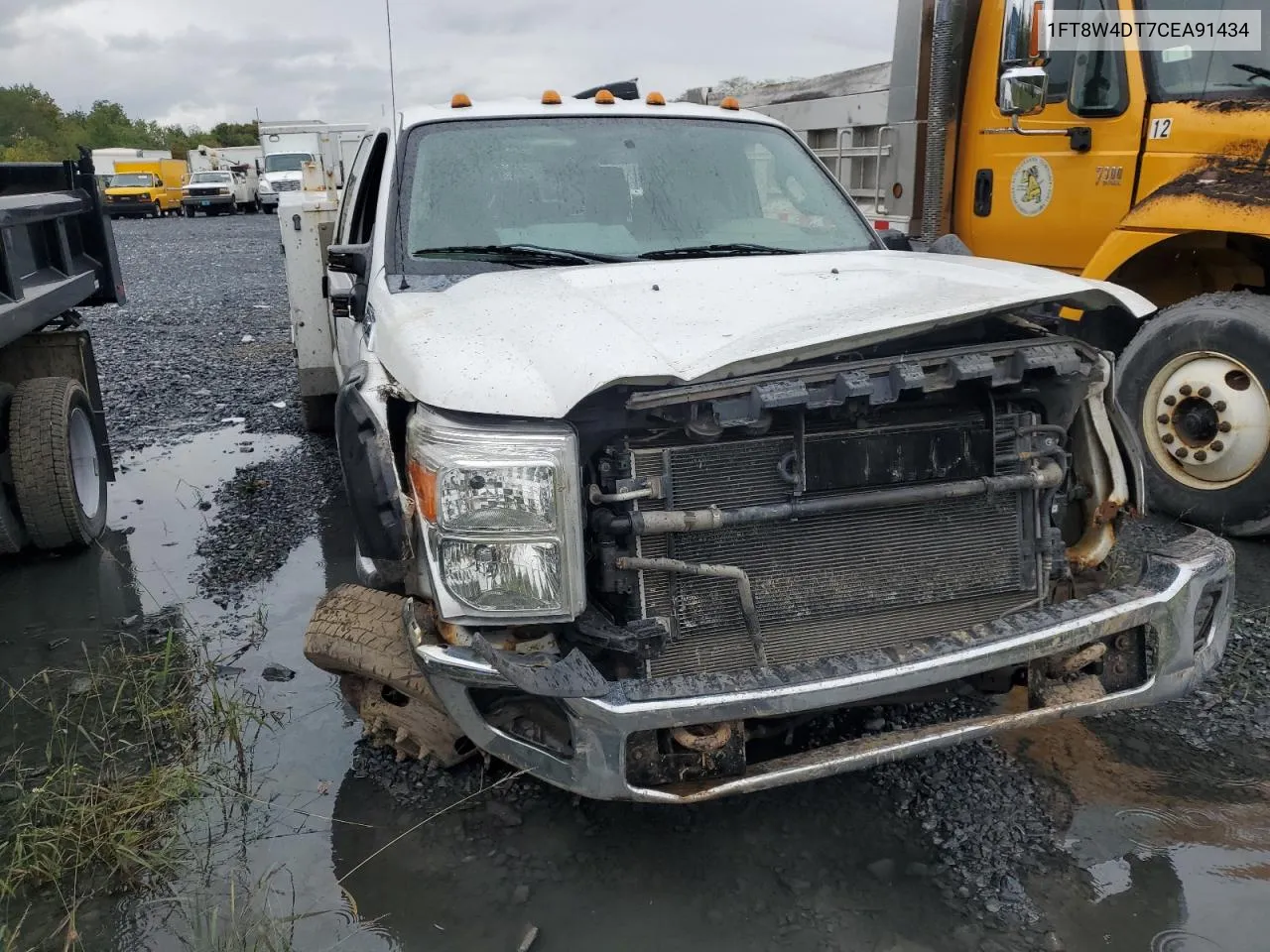 1FT8W4DT7CEA91434 2012 Ford F450 Super Duty