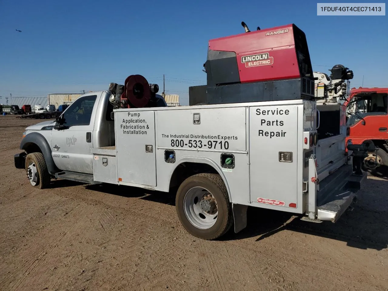 2012 Ford F450 Super Duty VIN: 1FDUF4GT4CEC71413 Lot: 73788374