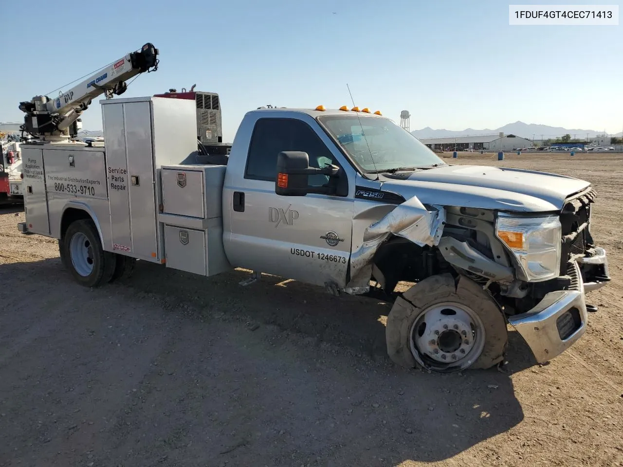 2012 Ford F450 Super Duty VIN: 1FDUF4GT4CEC71413 Lot: 73788374