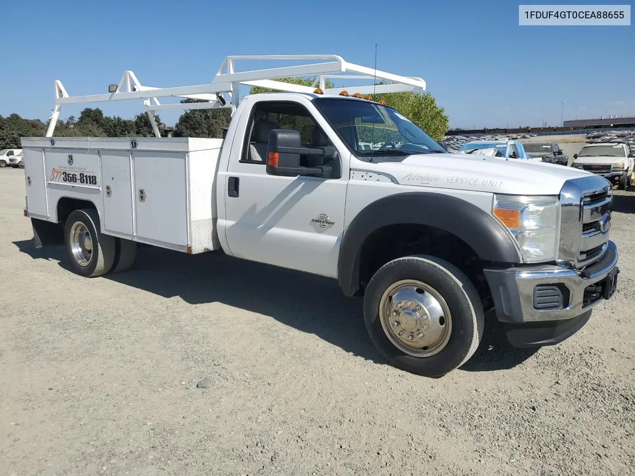 2012 Ford F450 Super Duty VIN: 1FDUF4GT0CEA88655 Lot: 74532064