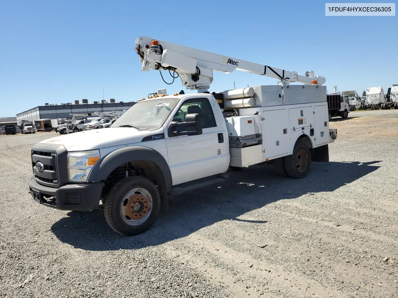 2012 Ford F450 Super Duty VIN: 1FDUF4HYXCEC36305 Lot: 74600074