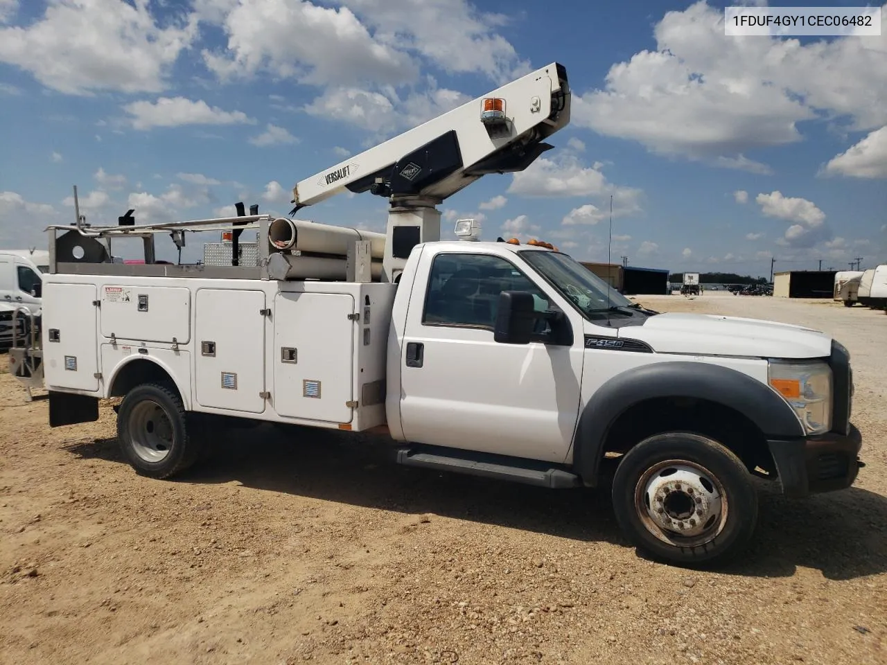 2012 Ford F450 Super Duty VIN: 1FDUF4GY1CEC06482 Lot: 74753954