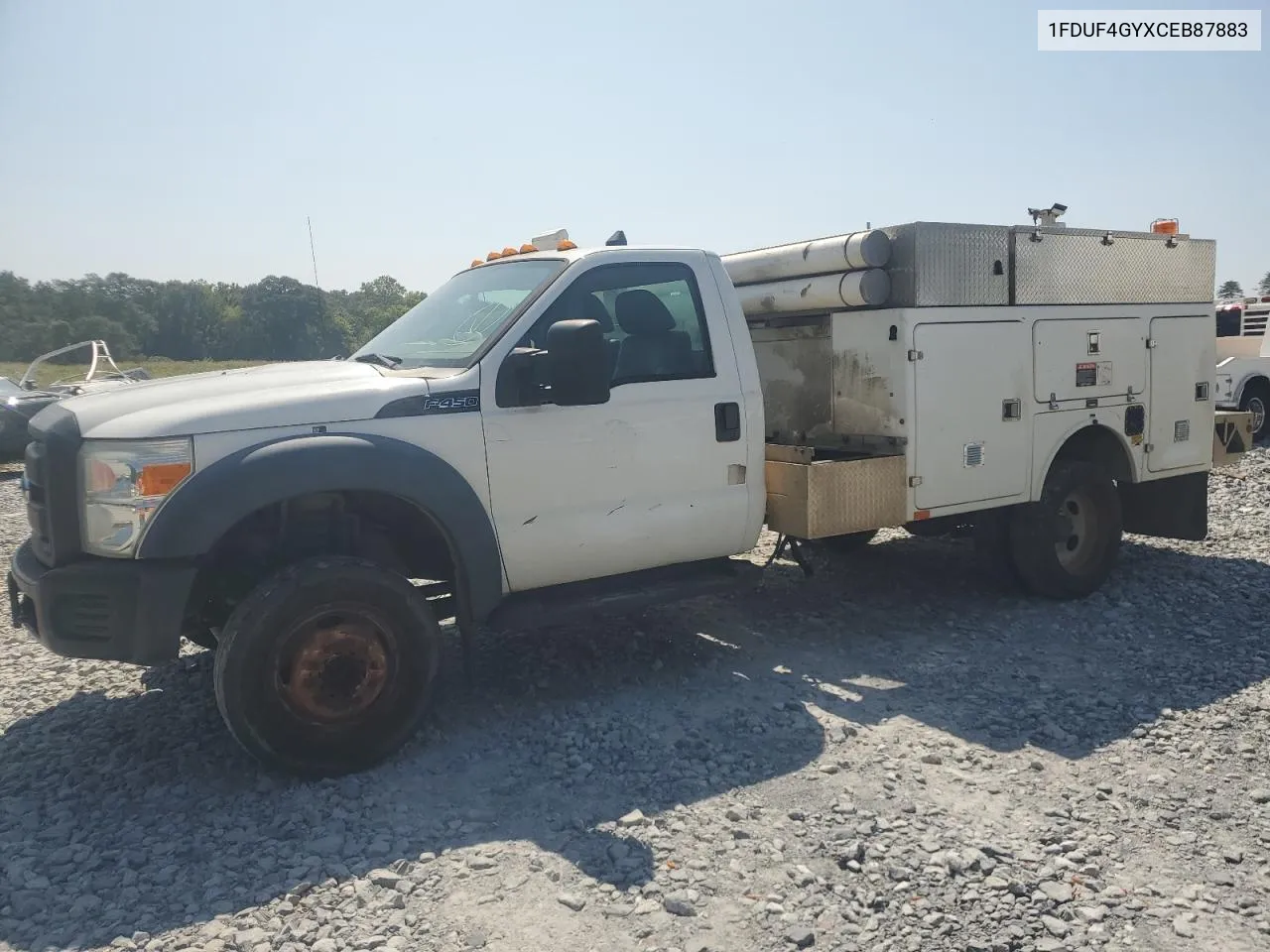 2012 Ford F450 Super Duty VIN: 1FDUF4GYXCEB87883 Lot: 74758874