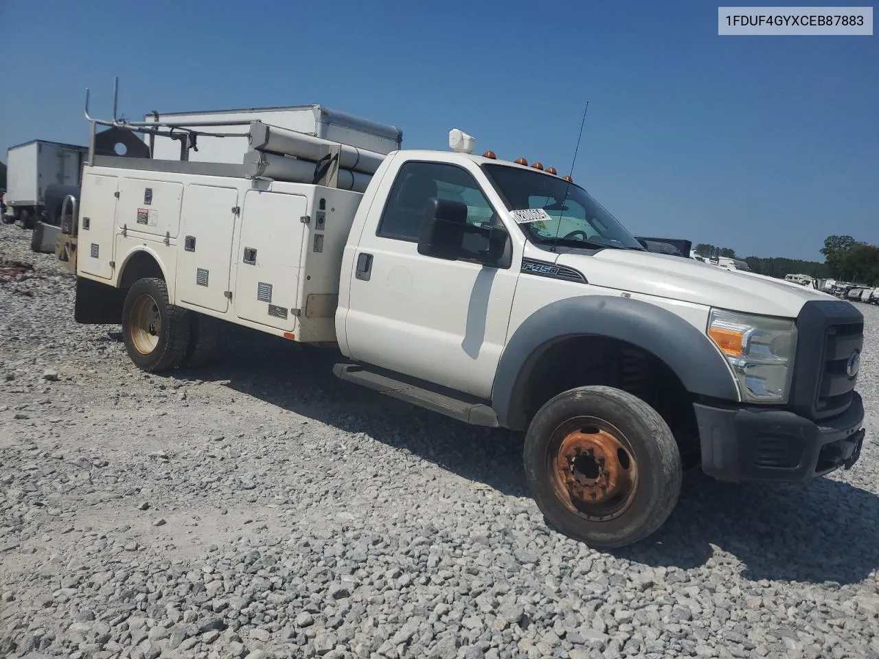 2012 Ford F450 Super Duty VIN: 1FDUF4GYXCEB87883 Lot: 74758874