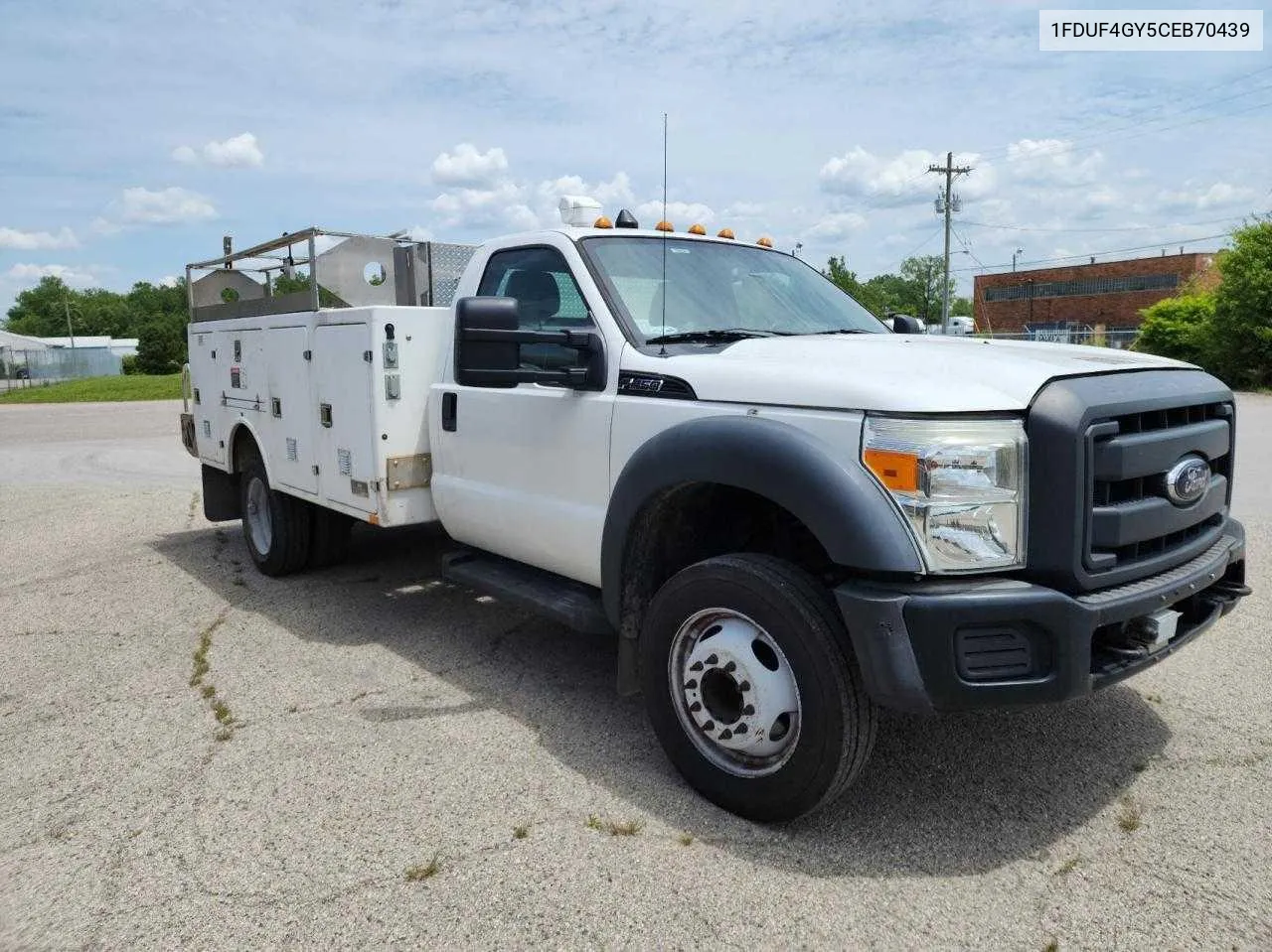 2012 Ford F450 Super Duty VIN: 1FDUF4GY5CEB70439 Lot: 77476134