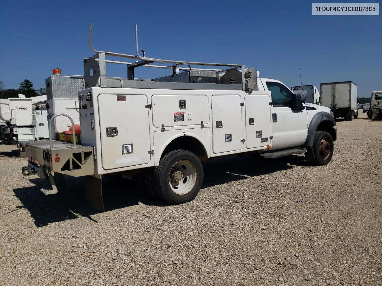 2012 Ford F450 Super Duty VIN: 1FDUF4GY3CEB87885 Lot: 78274264