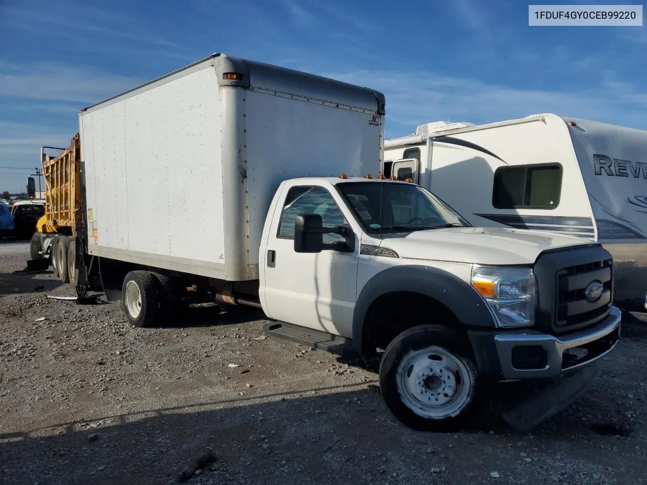 2012 Ford F450 Super Duty VIN: 1FDUF4GY0CEB99220 Lot: 78986914