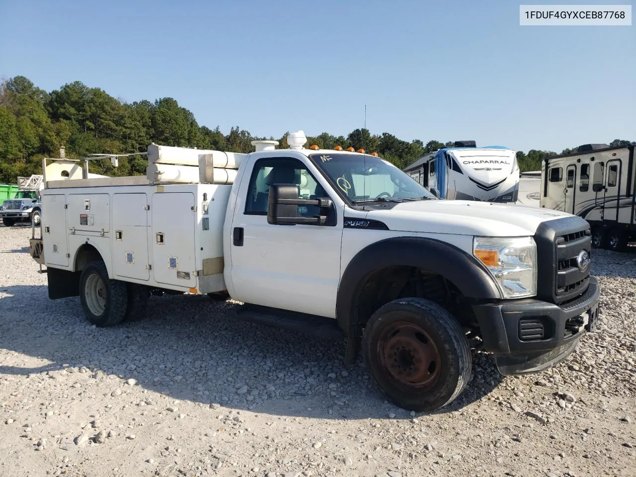 2012 Ford F450 Super Duty VIN: 1FDUF4GYXCEB87768 Lot: 79311674