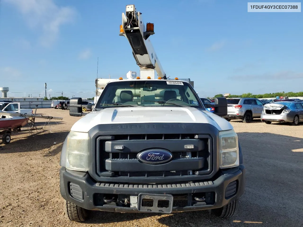 2012 Ford F450 Super Duty VIN: 1FDUF4GY3CEC07388 Lot: 79312064