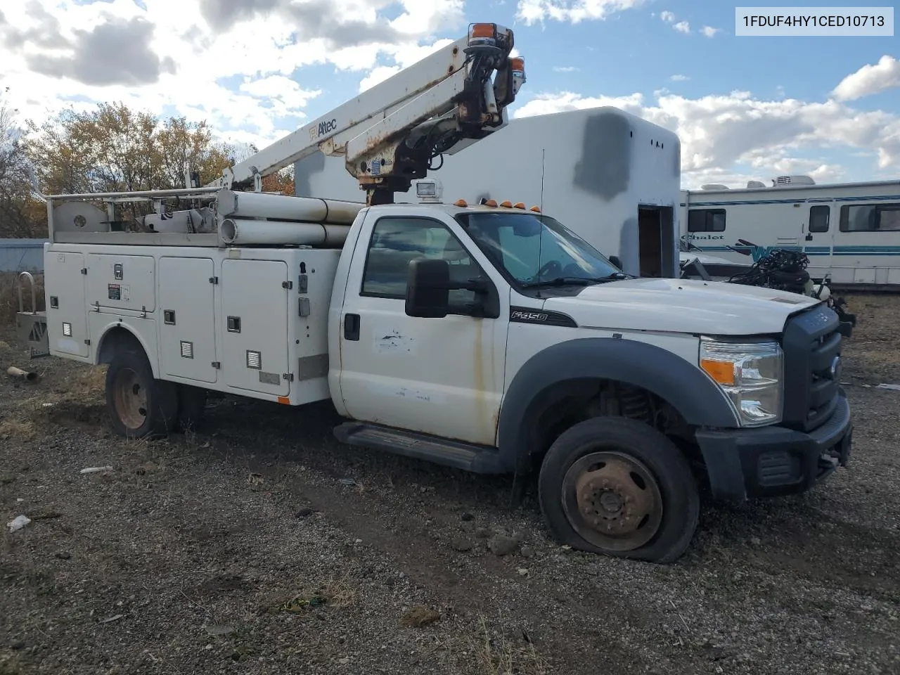 2012 Ford F450 Super Duty VIN: 1FDUF4HY1CED10713 Lot: 79313194