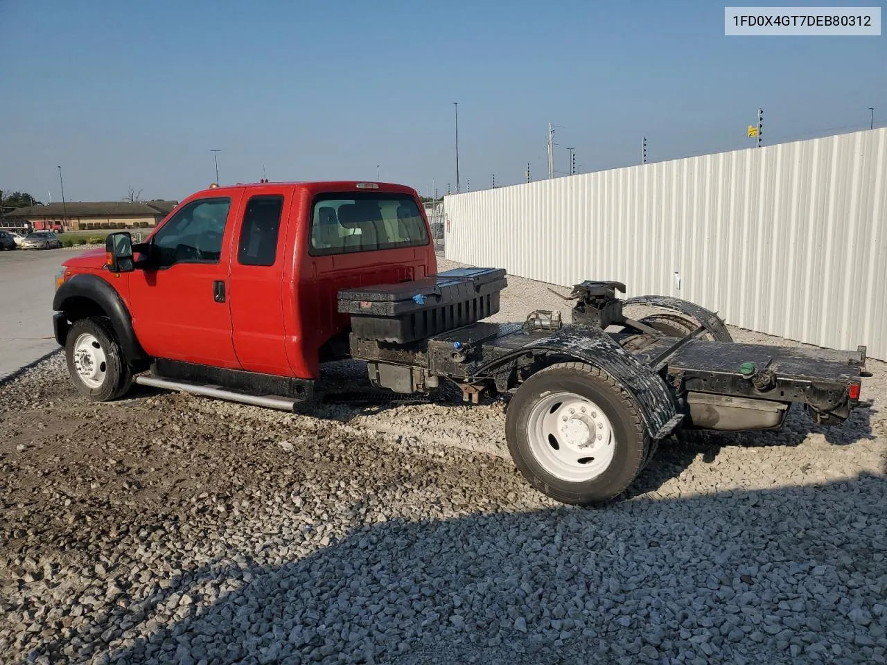 2013 Ford F450 Super Duty VIN: 1FD0X4GT7DEB80312 Lot: 69102174